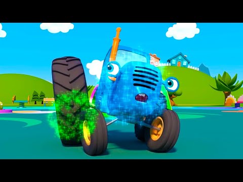 Синий трактор | Песенки и игры для детей