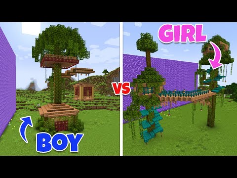 Boy vs Girl Build Battle
