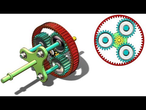 Project 25: Planetary Gears System