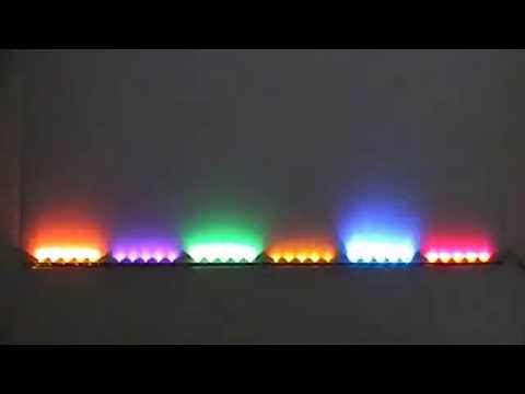 Music activated LED controllers. Mu custom made color organ light controllers.