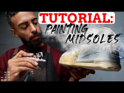 How to repaint sneakers