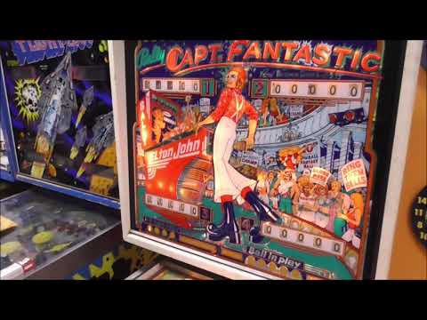 Repairing Bally's Captain Fantastic Pinball Machine - Elton John Legendary Table