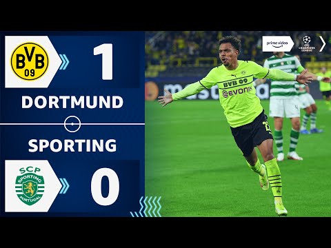 Borussia Dortmund - Sporting Lissabon | Highlights UEFA Champions League 2021/22
