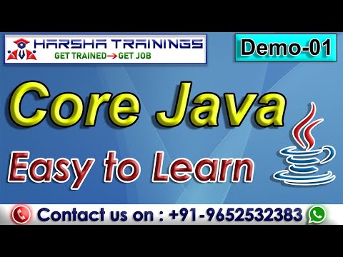 Core Java Tutorial ( Eve Batch )