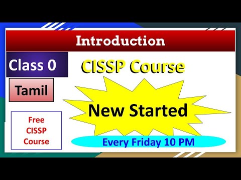 Free CISSP Course in Tamil | Huzefa