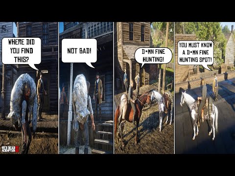 Sheriffs React to Hunting | RDR2