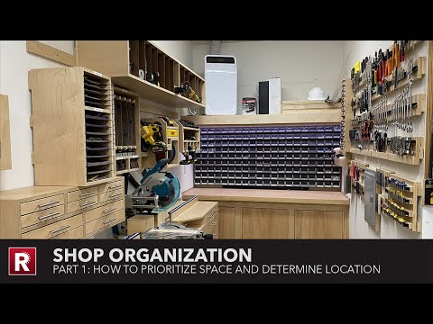 Shop Organization