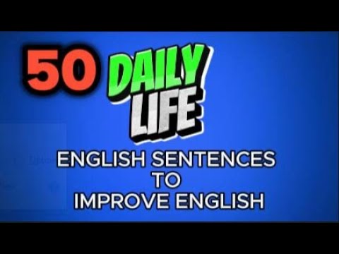 Daily Use English Sentences for Beginners