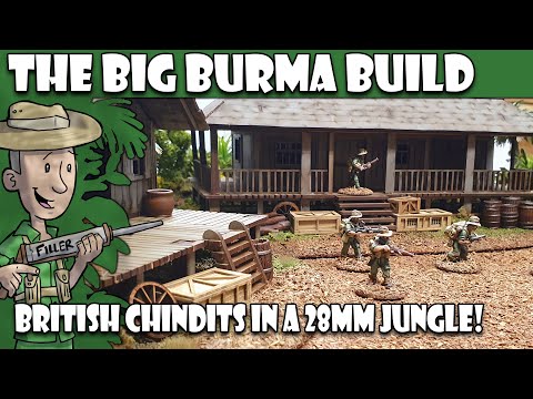 The Big Burma Build - 28mm Jungle Terrain