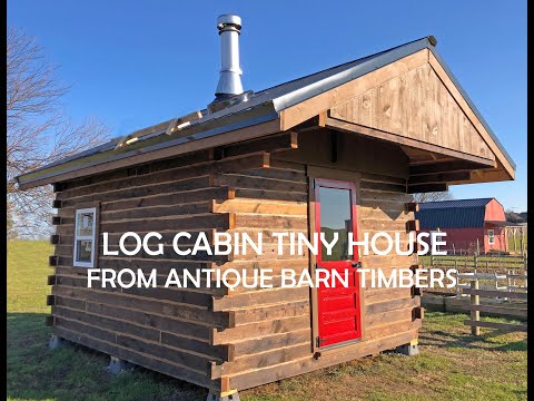 Tiny House Log Home Build