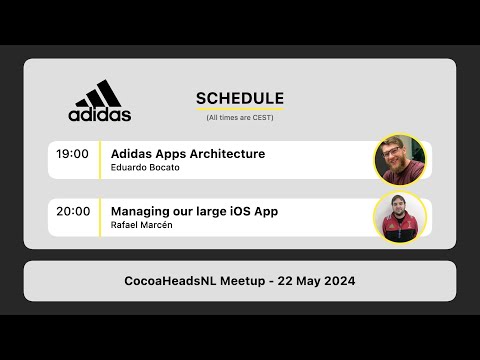 Meetup on 22 May 2024 at Adidas HQ