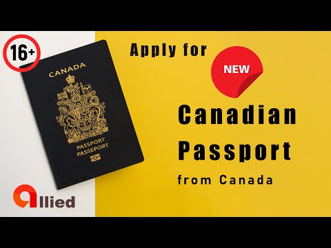Canadian Passport Application