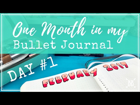 One Month in my Bullet Journal