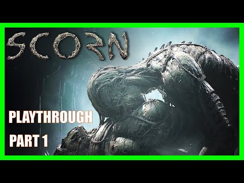 Scorn - Scorn is an atmospheric first-person horror adventure game set in a nightmarish universe of odd forms and somber tapestry.