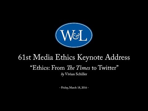 Journalism and Media Ethics