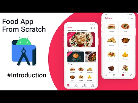 MVVM food app from scratch