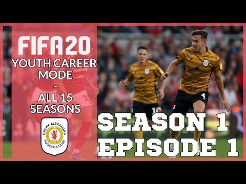FIFA 20 15 SEASON YOUTH CAREER
