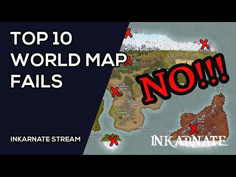 Top Ten Map Fails