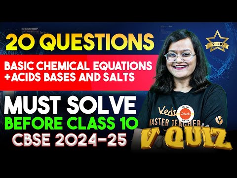 Class 10 Chemistry | CBSE Class 10th Science (Chemistry) Preparation | Vedantu Class 10th Preparation | CBSE 2023-24 #VedantuClass10 #Class10Chemistry