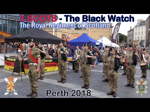 3 Scots (The Black Watch) Homecoming Parades 2018