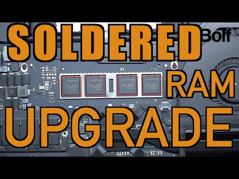Soldered RAM Upgrade