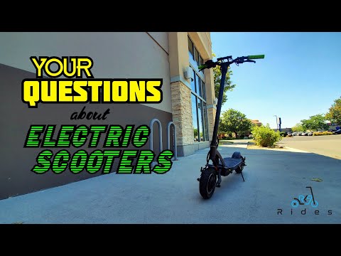 Electric Scooter Questions Answered