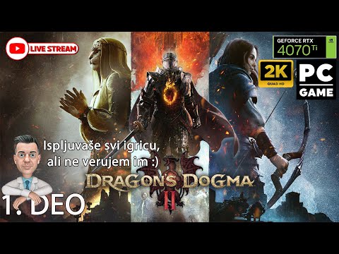 Dragon's Dogma II livestream playthrough