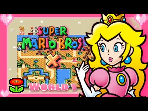 💗 Super Mario Bros. X - Peach Gameplay 💗