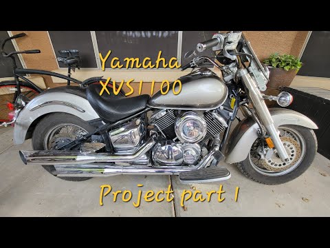 Yamaha XVS1100 Classic project