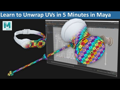 Unwrapping UVs in Maya