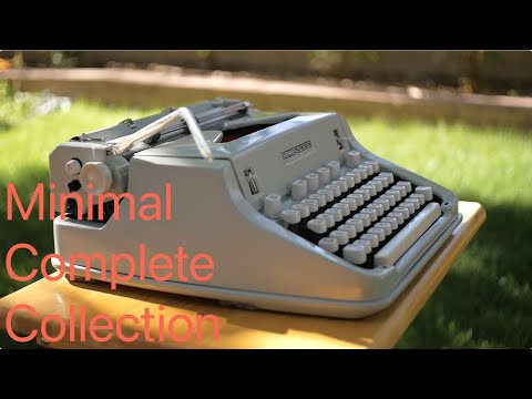 Typewriter Collecting
