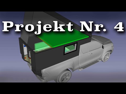 Projekt Nr. 4 - Hilux Pickupcamper mit DIY-Kabine