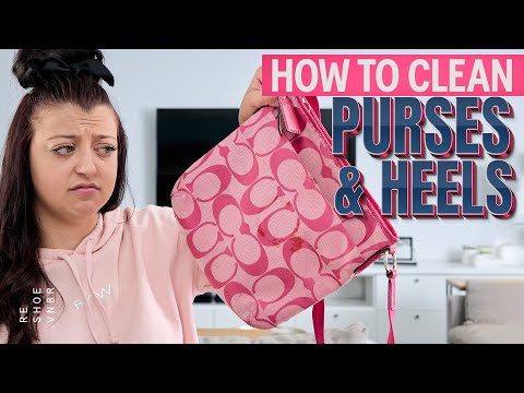 How to clean purses