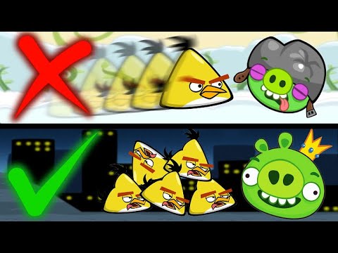 Angry Birds WITHOUT Bird Powers