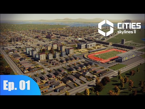 Cities Skylines 2: Timelapse Build (My First Videos)
