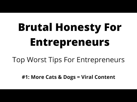Brutal Honesty For Entrepreneurs & Senior Managers: Best Top Worst Tips On The Information Super-Highway