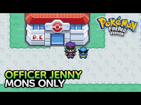 Pokémon FRLG Officer Jenny Mons Only