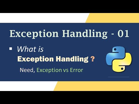 Exception handling in python