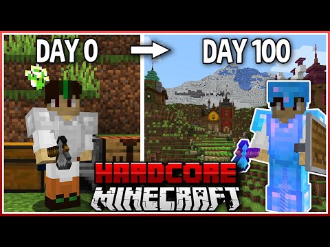 100 Days Hardcore Minecraft