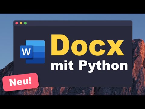 Python Docx (Word) - Deutsch