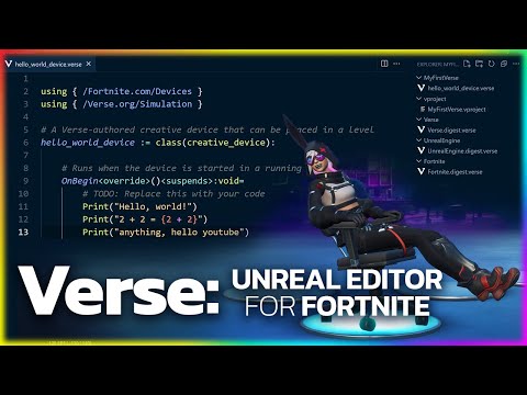 Unreal Engine for Fortnite: Verse