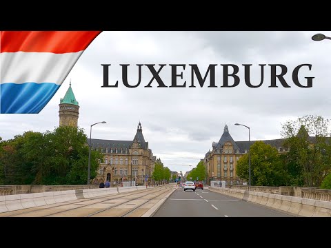 DRIVING in LUXEMBOURG I 4K 60fps