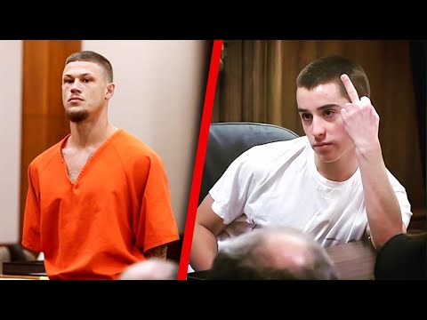 Disturbing Moments Caught In The Courtroom