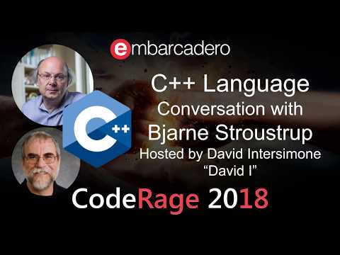 C++ with Bjarne Stroustrup