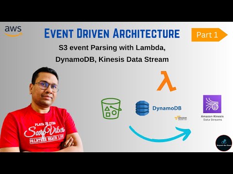 Event Driven Architecture in AWS | Streaming event data with AWS Kinesis data FireHose | Read Kinesis Data Stream with Lambda