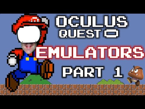 Emulators and Retro Gaming on the Oculus Quest