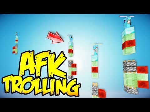 Minecraft TROLLING AFK PLAYERS! | JackSucksAtLife