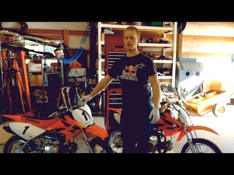 CRF70 Pitbike Build