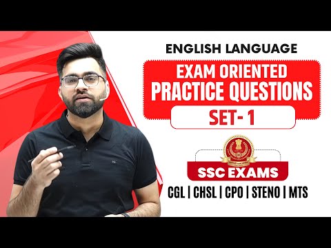 SSC - CGL/CPO/CHSL/STENO/MTS Practice Set
