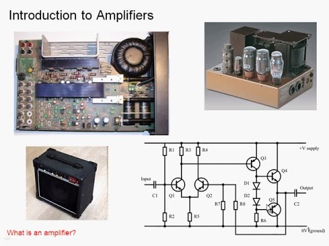 General Amplifier Concepts